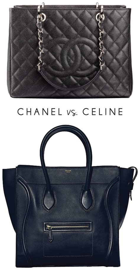 chanel vs celine price|Celine Vs Chanel: Which Fashion Hous.